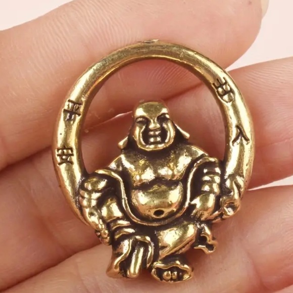 Brass Buddha - Picture 3 of 5
